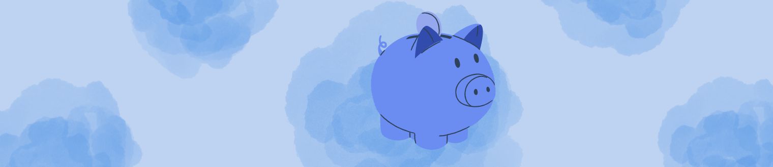 Illustration of piggy bank