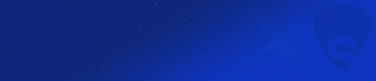 Header Royal Blue Bar with Gradient and Sonata Logo